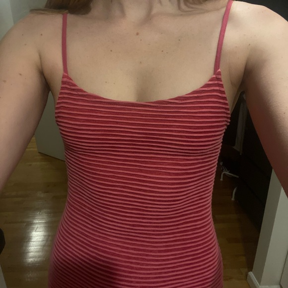 Mango with tags - Brand New - Striped Pink Midi Dress - Picture 3 of 6